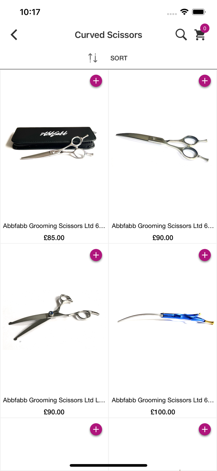 Abbfabb Grooming Scissors Ltd