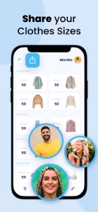 Size It: Clothing Size Tracker screenshot #3 for iPhone