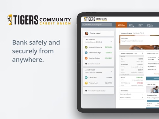 Screenshot #4 pour Tigers Community Credit Union