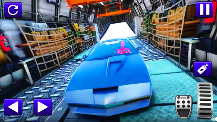 Superhero Car Stunt Racing 3D