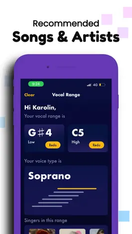 Game screenshot Vocal Range Finder - Sing Whiz apk