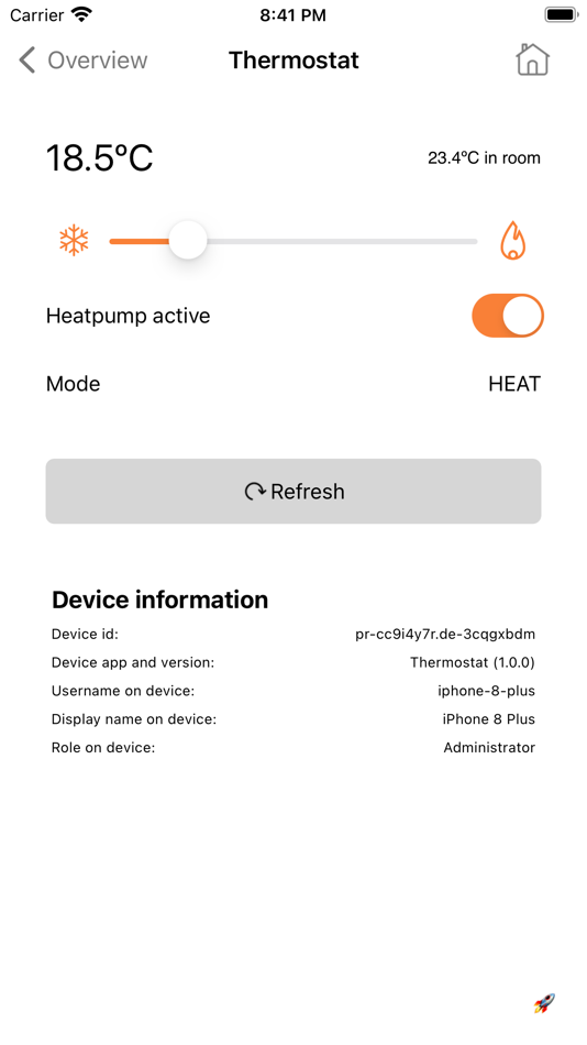 #3. Nabto Edge Thermostat (iOS) By: Nabto ApS