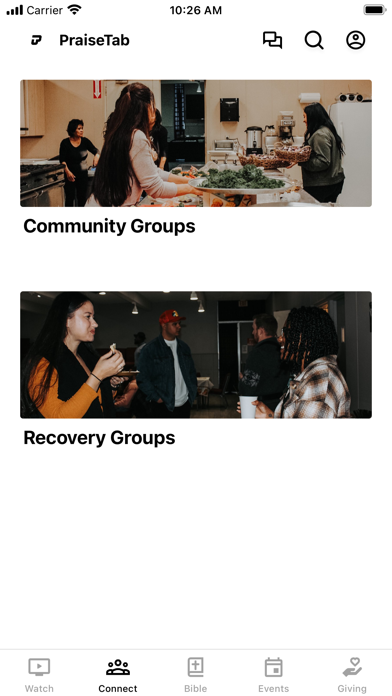 Praise Tab iPhone screenshot 2 - Education app