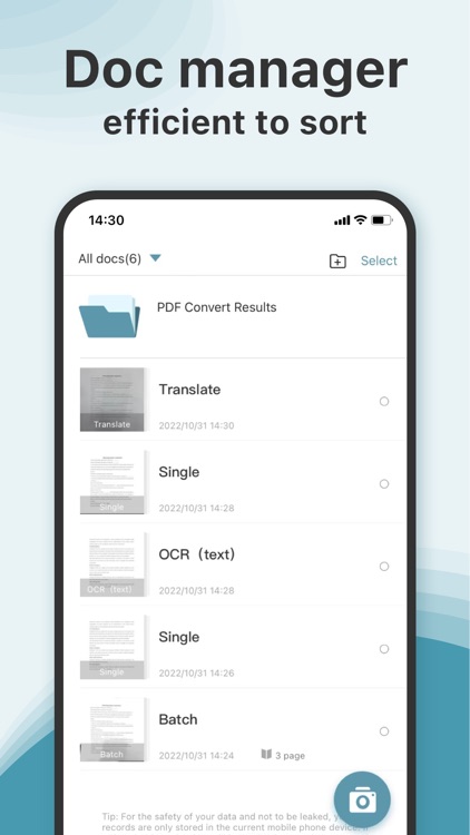 Fast Scan： PDF Scanner APP screenshot-4