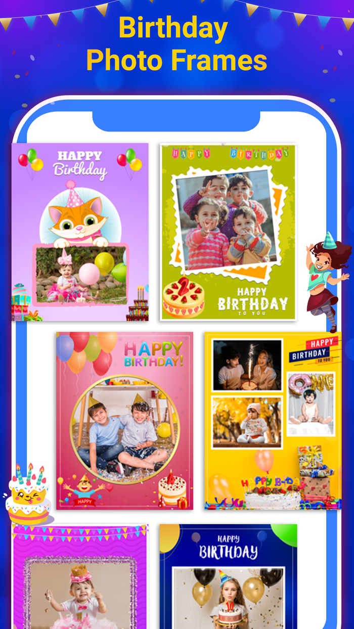 Birthday Photo Frames and Cards