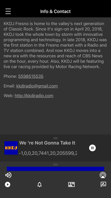 KKDJ Fresno Screenshot
