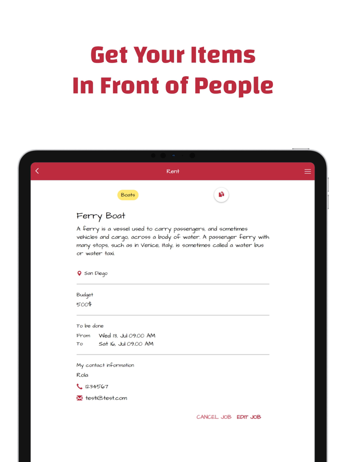 The Rent Everything App