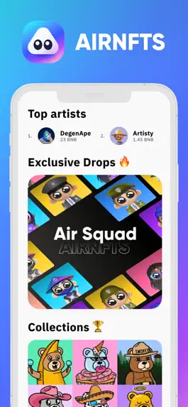 Game screenshot Airnfts: NFT marketplace mod apk
