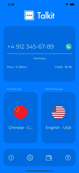 Game screenshot Talkit - call translator apk