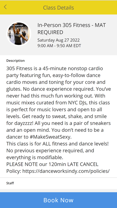 DanceWorks Indy Screenshot