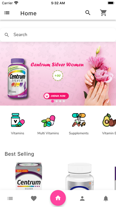 VitaZone Vitamins & supplement Screenshot