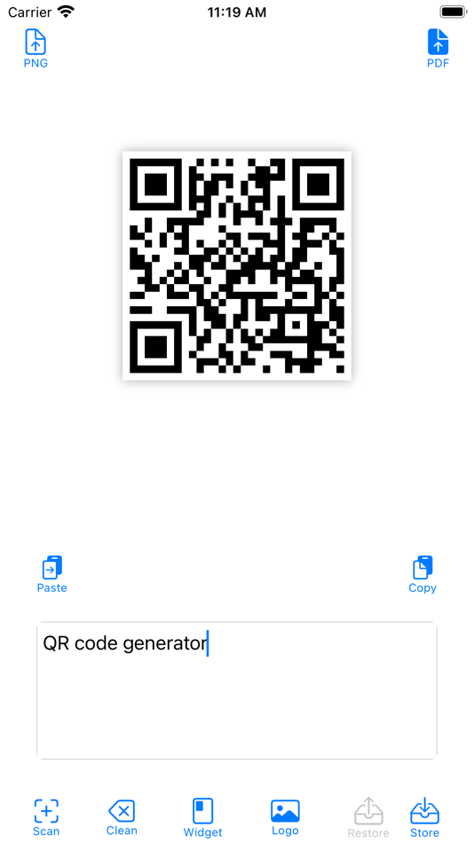 #1. QR-Code Generator (iOS) 由: Binariver LTD