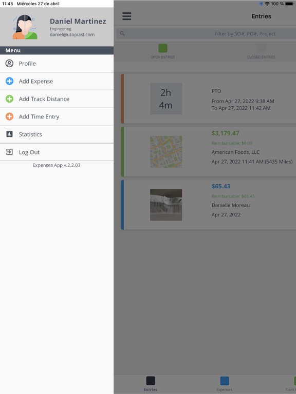 Screenshot #6 pour Expenses App
