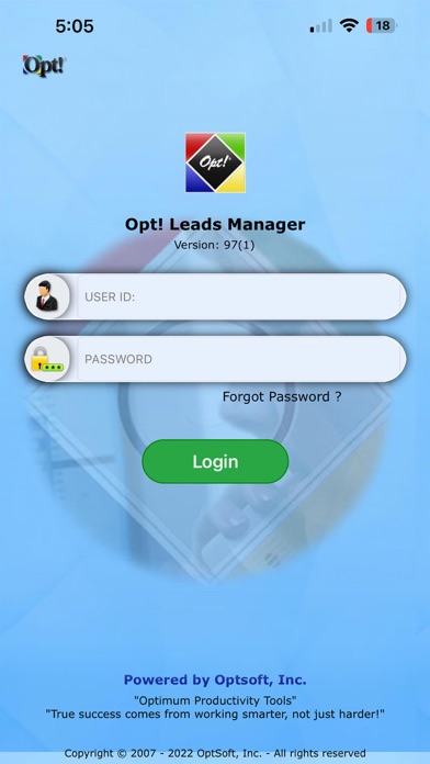 Leads Manager Screenshot