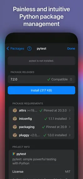 Game screenshot Juno: Jupyter/Python IDE apk