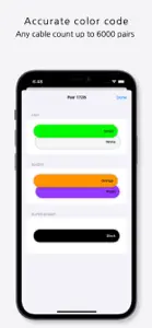Telcoo - Color code calculator screenshot #2 for iPhone