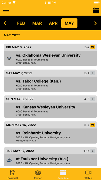 Ottawa U Braves Screenshot