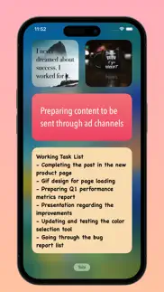 9sticky - notes widget iphone screenshot 1
