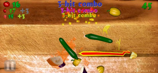 Screenshot of Veggie Ninja