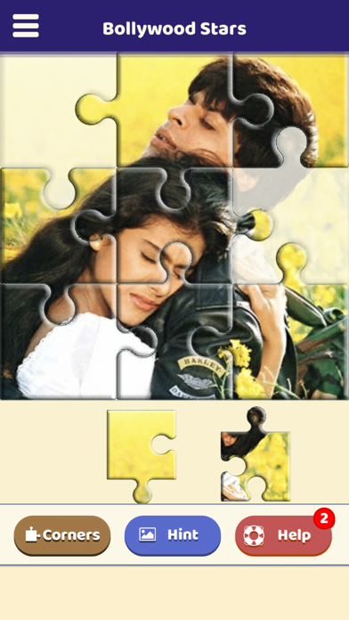 Bollywood Stars Jigsaw Puzzle Screenshot