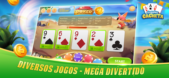 Cacheta ZingPlay – Pife Online