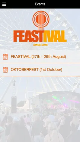 Game screenshot Feastival Events apk
