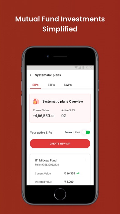 ITIMF Investor App Screenshot