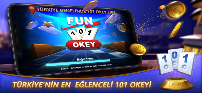 Fun 101 Okey®-Arkadaşla Oyna