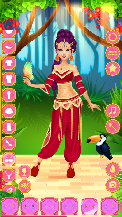 Arabian Princess Dress Up Game Screenshot