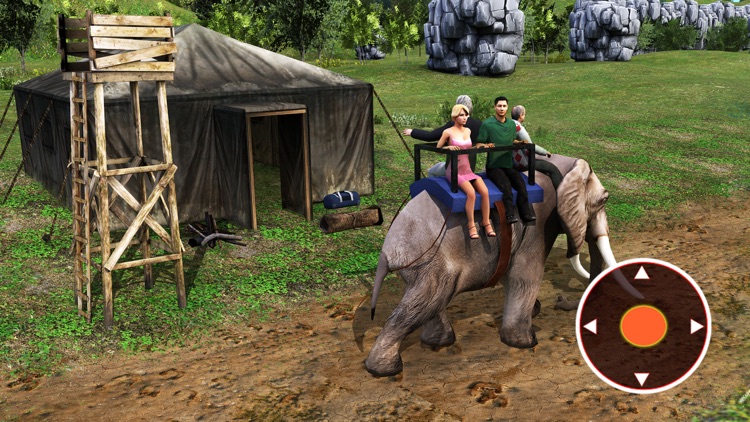 Elephant Wild Forest Safari 3D screenshot-3