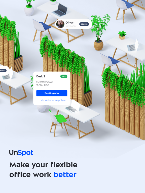 Screenshot #4 pour UnSpot meeting room Display