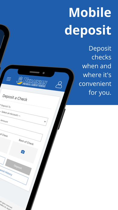 Ukrainian FCU Mobile Screenshot