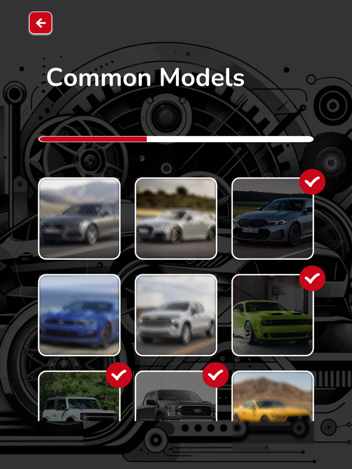 Car Model Trivia Quiz
