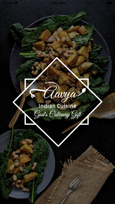 Aavya Indian Cuisine Screenshot