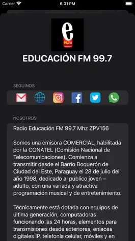 Game screenshot Educación FM 99.7 hack