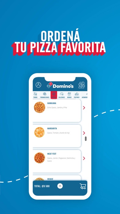Domino's Pizza Costa Rica Screenshot