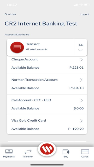 Bank Gaborone Screenshot