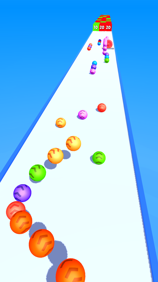 #3. Snake Color Balls (iOS) 由: Aden Games