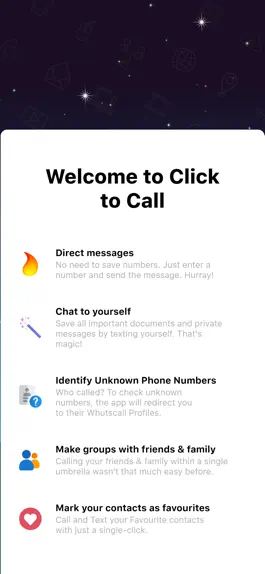 Game screenshot Chat Click to call-Direct Chat mod apk