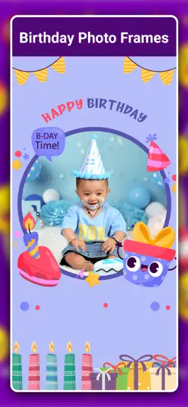 Game screenshot Birthday Frames & Card Maker mod apk