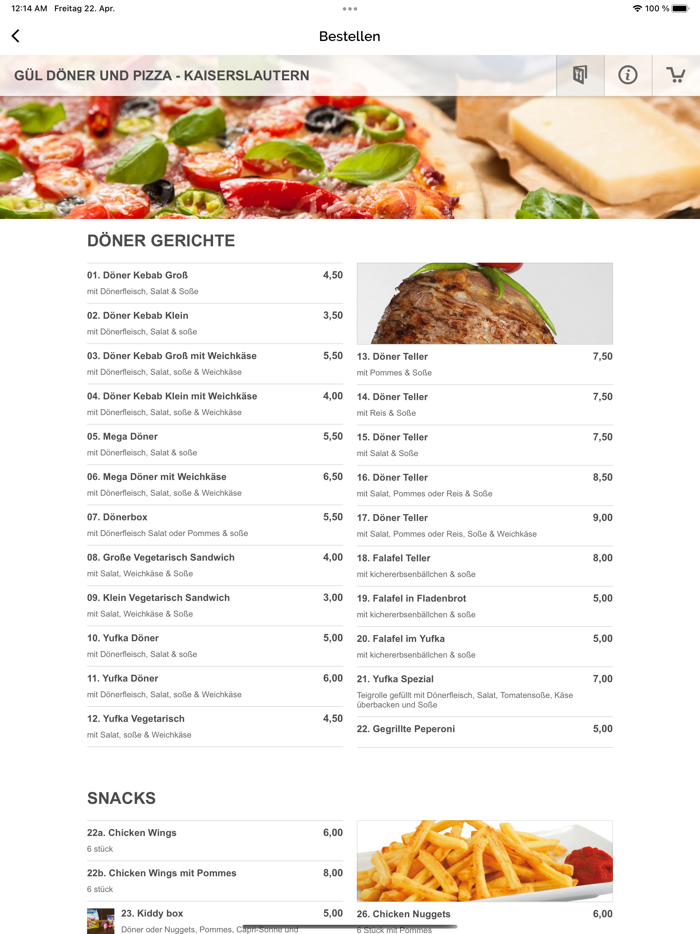 Gül Döner Pizza Kaiserslautern