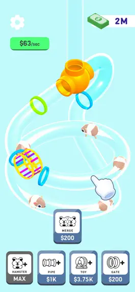 Game screenshot Hamster Tunnel apk