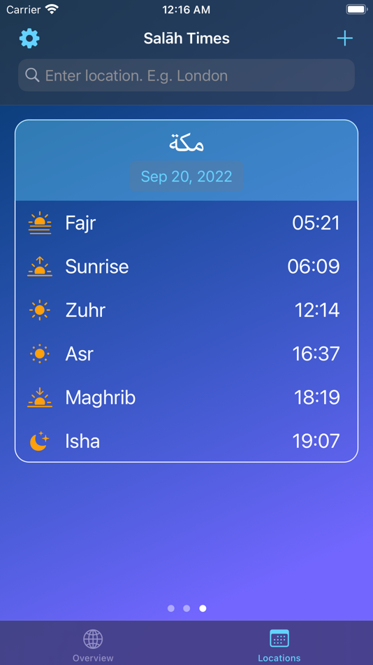 #8. Salāh Times (iOS) 由: Al Katib Limited