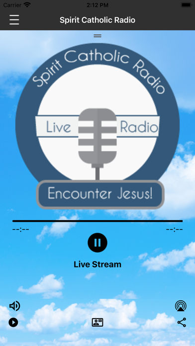 Spirit Catholic Radio Screenshot