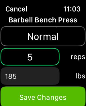 ‎Liftr - Workout Tracker Screenshot