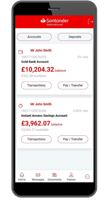 Santander International screenshot 4