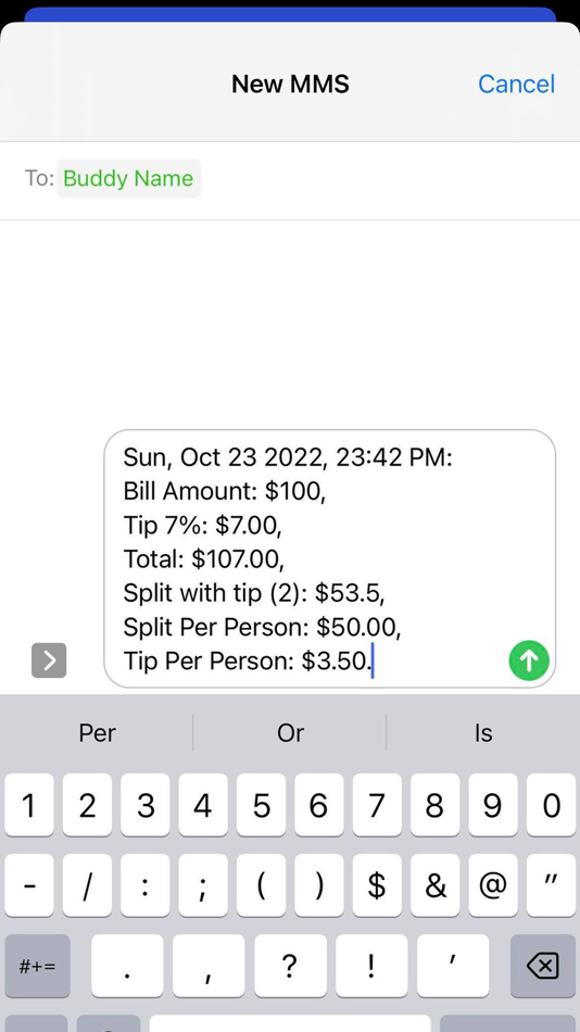 #5. Tip And Split App (iOS) By: Tien Truong