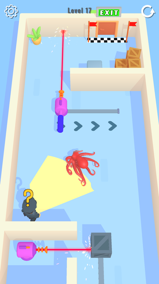 #3. Octopus Run (iOS) 由: Volodymyr Klymenko