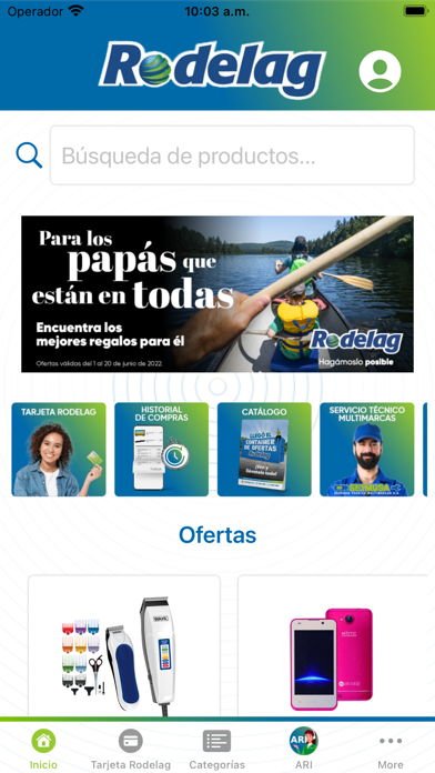 Rodelag Clientes Screenshot