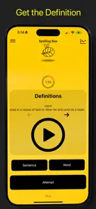 Spelling Bee App: Today's Game screenshot #4 for iPhone